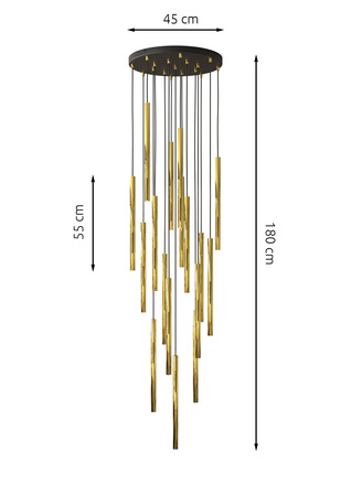 SELTER 17 PREMIUM GOLD  oprawa oświetleniowa