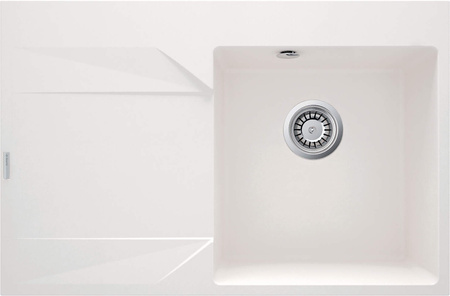 Zlewozmywak granitowy 1-komorowy z ociekaczem - lewy