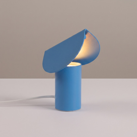 Lampa biurkowa BISCUIT błękitna LED 3000K