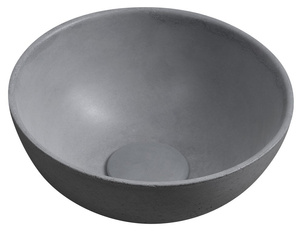MINOR umywalka betonowa nablatowa, średnica 26cm, szary mat