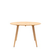 Hatfield Round Dining Table Natural 1100x1100x750m