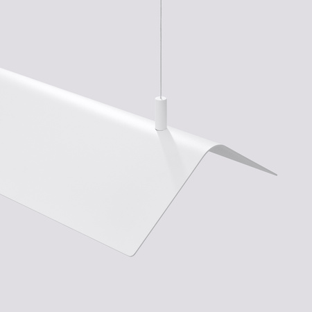 Lampa wisząca ELVA biała LED 4000K