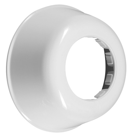 Rozeta 78/40mm, wys. 34mm, ABS/biały