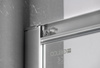 SIGMA SIMPLY drzwi prysznicowe przesuwne 1400mm, szkło czyste