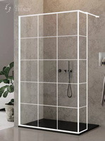 KABINA NEW MODUS WHITE WALK-IN U 90x200 CZYSTE 8mm ACTIVE SHIELD