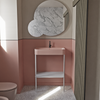Vitruvit SLASH ceramiczna umywalka podwieszano - nablatowa prostokątna 60 x 40 cm Morganite (wyprzedaż ekspozycyjna)