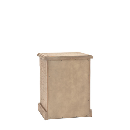 Vancouver 3 Drawer Bedside 520x450x650mm