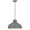LAMPA SUFITOWA WISZĄCA LOFT SZARA DONA W1