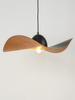 KAPELLO M czarny/miedź ? 55cm lampa wisząca