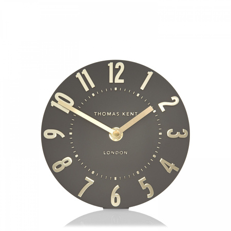 Mulberry Mantel Clock Espresso 6in
