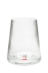 KARE komplet 4 szklanek RIFFLE 440ml      transparentny