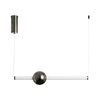 Lampa wisząca O-LINE 63 - LED, 63 cm, czarna