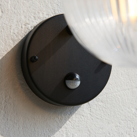 Eldon 1 Wall Light Black