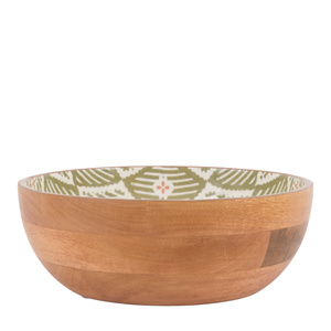 Anya Wooden Salad Bowl