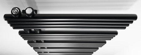 NYMPHA grzejnik łazienkowy 500x1520mm, czarny mat