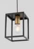 VIGO 1 czarny/złoty lampa wisząca