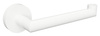 X-ROUND WHITE wieszak na papier toaletowy, biały mat