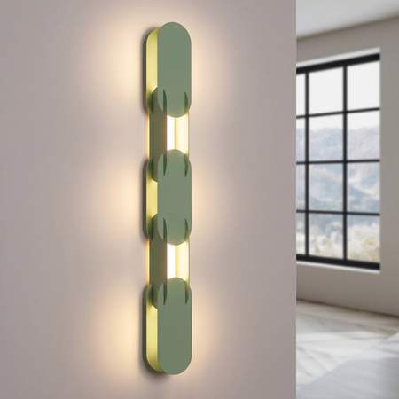Kinkiet CHAIN 91 szałwiowy LED 3000K