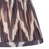 Zigzag Shade Pearl Grey Fabric 145x118x200mm