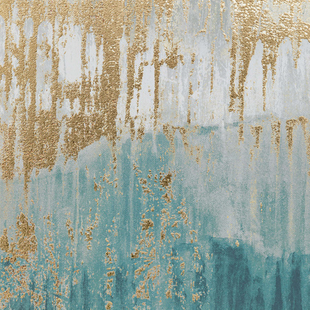 Obraz w ramie „Early Morning Horizon” – zielony, 90 × 3,5 × 120 cm
