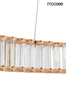 MOOSEE lampa wisząca LIBERTY 60 złota