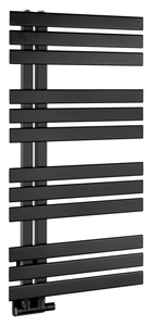 SILVANA grzejnik łazienkowy 500x972mm, czarny mat