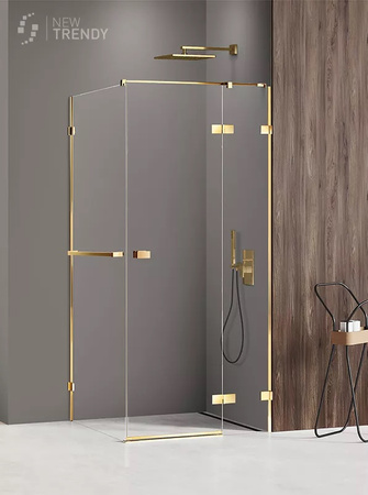 KABINA AVEXA GOLD SHINE PROSTOKĄTNA P 110x100x200 CZYSTE 6mm ACTIVE SHIELD