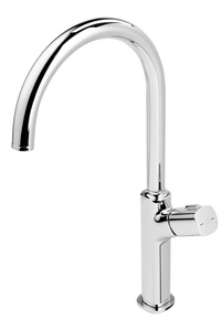 Bateria MEANDRO zlewozmywakowa, chrom