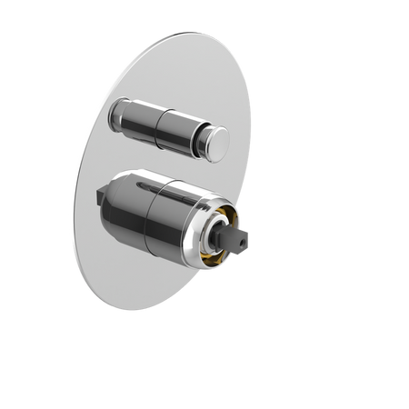 ULTRAMIX korpus do baterii prysznicowej podtynkowej, 2 wyjście, chrom