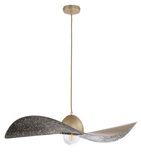KAPELLO L złoty/czarny nakrapiany ? 76cm lampa wisząca