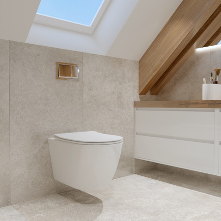 Miska wisząca WC z deską Sinto Grande 2.0