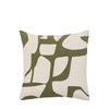 Skara Graphic Cushion Olive 450x450mm