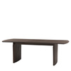Onda Oval Ext Dining Table 2000/2500x1000x750mm