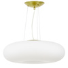 NOWOCZESNA LAMPA WISZĄCA BIAŁO-ZŁOTA BIANTE D48