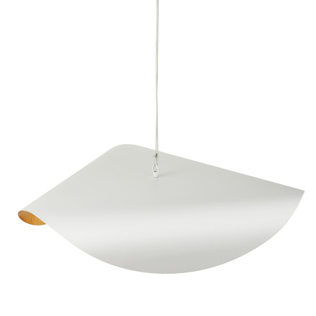 Lampa wisząca ENZO  60 cm - biało złota
