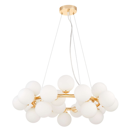 NOWOCZESNA LAMPA WISZĄCA ZŁOTA MARSIADA W25