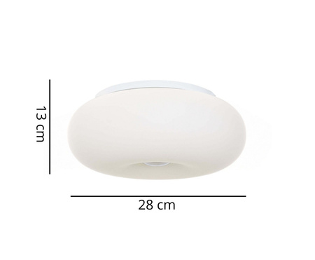 NOWOCZESNA LAMPA SUFITOWA PLAFON BIANTE D28