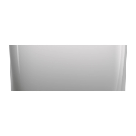 VALENCIA M+ wanna przyścienna, 148 x 77 cm, biały połysk