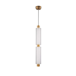 Lampa wisząca OSMO-2 LED złota 73 cm