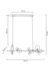 MOOSEE lampa wisząca ALURE LINE 120 czarna