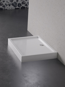 Brodzik prysznicowy COLUMBUS prostokątny 100x80x14 gł. 3cm - 90 (obudowa zintegrowana, podstawa stelaż)