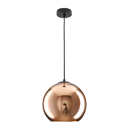 Lampa wisząca MIRROR GLOW - S miedziana 25 cm
