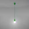 Lampa wisząca DIEGO 1 zielony