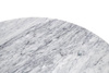 Stół TULIP MARBLE 100 CARRARA biały -     marmur, metal