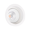 MAXLIGHT H0109 OPRAWA WPUSTOWA HIDEN BIAŁA IP32