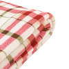 Heritage Check Rolled Fleece Red 1400x1800mm