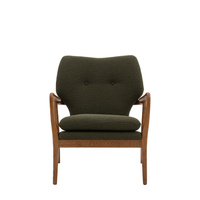 Fotel Jensen zielony 730 x 710 x 850 mm