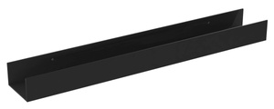 PATRON półka z drążkiem 60cm, czarna