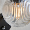 Eldon 1 Wall Light Black