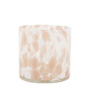 Confetti Candle Holder Taupe Large